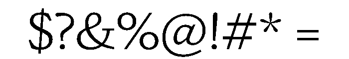 NaNDruid Light Font OTHER CHARS