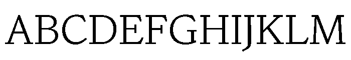 NaNDruid Light Font UPPERCASE