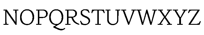 NaNDruid Light Font UPPERCASE