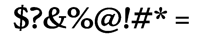 NaNDruid Medium Font OTHER CHARS