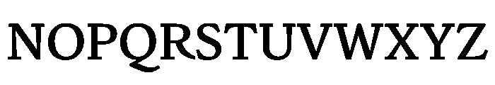 NaNDruid Medium Font UPPERCASE