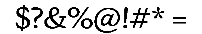 NaNDruid Regular Font OTHER CHARS