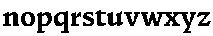 NaNDruid Semibold Font LOWERCASE