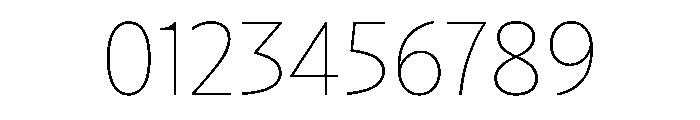 NaNDruidSans Hairline Font OTHER CHARS