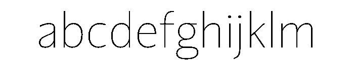 NaNDruidSans Hairline FONT