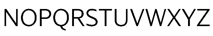 NaNDruidSans Light Font UPPERCASE