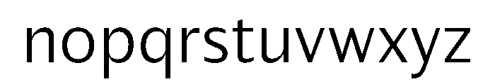 NaNDruidSans Light Font LOWERCASE