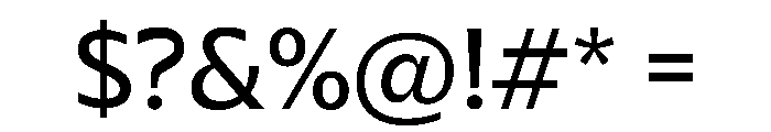 NaNDruidSans Regular Font OTHER CHARS