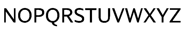 NaNDruidSans Regular Font UPPERCASE