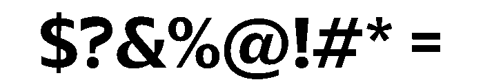 NaNDruidSans Semibold Font OTHER CHARS