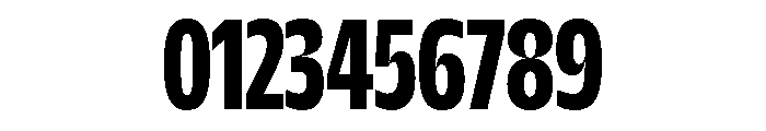 NaNDrumCondensed PREVIEW Bold Font OTHER CHARS