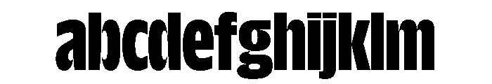 NaNDrumCondensed PREVIEW ExtraBold FONT