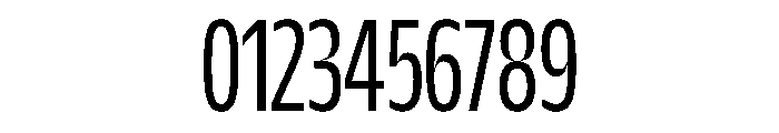 NaNDrumCondensed PREVIEW Light Font OTHER CHARS