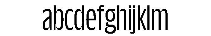 NaNDrumCondensed PREVIEW Light FONT