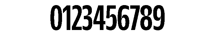 NaNDrumCondensed PREVIEW Medium Font OTHER CHARS
