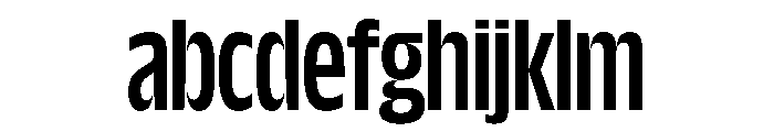 NaNDrumCondensed PREVIEW Medium FONT