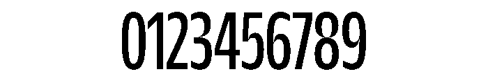 NaNDrumCondensed PREVIEW Regular Font OTHER CHARS