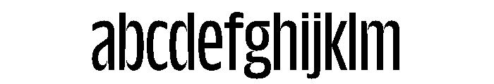 NaNDrumCondensed PREVIEW Regular FONT