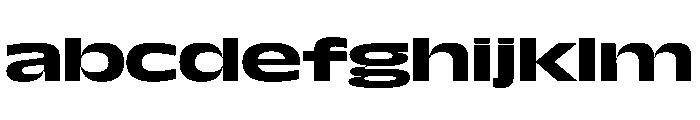 NaNDrumExtended PREVIEW Bold FONT