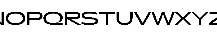 NaNDrumExtended PREVIEW Regular Font UPPERCASE