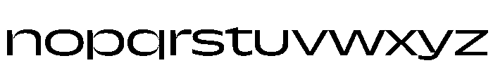 NaNDrumExtended PREVIEW Regular Font LOWERCASE
