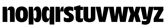 NaNDrumNarrow PREVIEW ExtraBold Font LOWERCASE