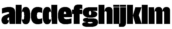 NaNDrumNarrow PREVIEW Heavy FONT