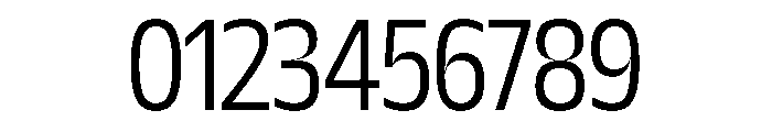 NaNDrumNarrow PREVIEW Light Font OTHER CHARS