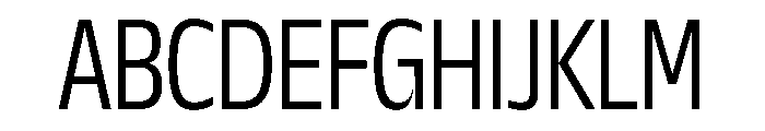 NaNDrumNarrow PREVIEW Light Font UPPERCASE