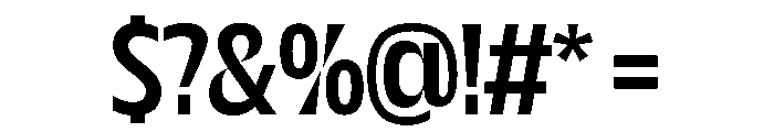 NaNDrumNarrow PREVIEW Medium Font OTHER CHARS