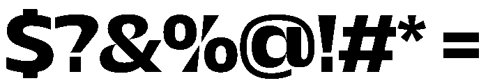 NaNDrumStandard PREVIEW Bold Font OTHER CHARS