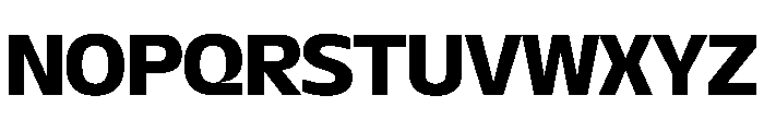 NaNDrumStandard PREVIEW Bold Font UPPERCASE