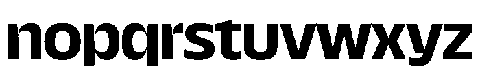 NaNDrumStandard PREVIEW Bold Font LOWERCASE