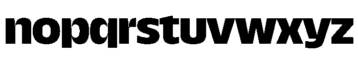 NaNDrumStandard PREVIEW ExtraBold Font LOWERCASE