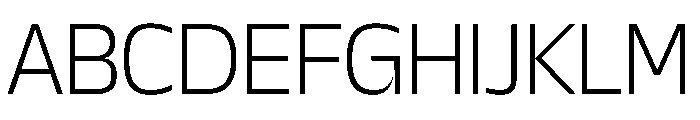 NaNDrumStandard PREVIEW ExtraLight Font UPPERCASE