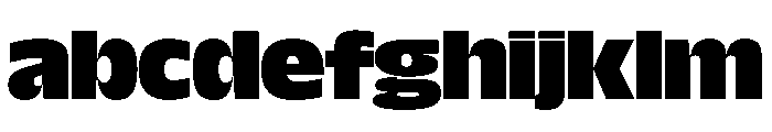 NaNDrumStandard PREVIEW Heavy FONT
