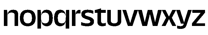 NaNDrumStandard PREVIEW Medium Font LOWERCASE