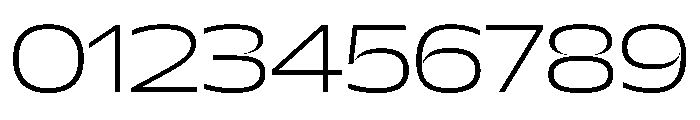 NaNDrumWide PREVIEW ExtraLight Font OTHER CHARS