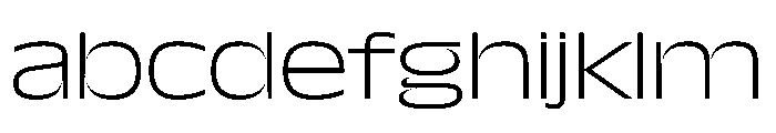 NaNDrumWide PREVIEW ExtraLight FONT