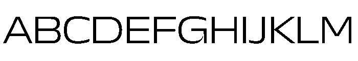 NaNDrumWide PREVIEW Light Font UPPERCASE