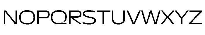 NaNDrumWide PREVIEW Light Font UPPERCASE
