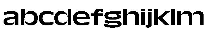 NaNDrumWide PREVIEW Medium FONT