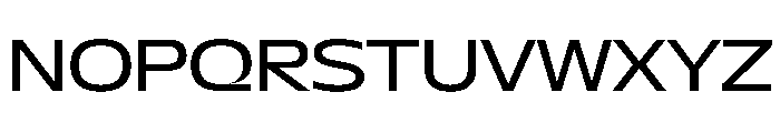 NaNDrumWide PREVIEW Regular Font UPPERCASE