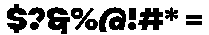 NaNFiasco ExtraBlack Font OTHER CHARS
