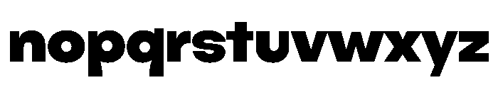 NaNFiasco ExtraBlack Font LOWERCASE