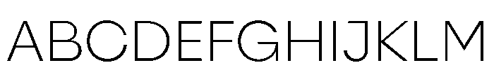 NaNFiasco ExtraLight Font UPPERCASE