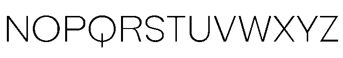 NaNFiasco ExtraLight Font UPPERCASE