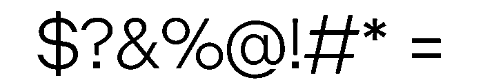 NaNFuture PREVIEW Light Font OTHER CHARS