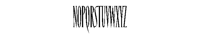 NaNHawk PREVIEW SerifRegular Font UPPERCASE