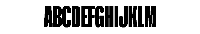 NaNHoloCompressed PREVIEW Black Font UPPERCASE